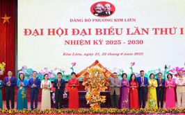 Đảng bộ phường Kim Liên tổ chức Đại hội đại biểu Đảng bộ phường lần thứ I, nhiệm kỳ 2025 - 2030.