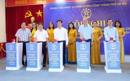 Trung tâm Phục vụ hành chính công thành phố Hà Nội:  Ra mắt hai Điểm Phục vụ hành chính công tại Sơn Tây và Quảng Oai