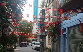 Ngõ Hoàng Thạch, thôn Phủ Quốc rực rỡ cờ và tranh bích họa, hân hoan chào mừng 80 năm Quốc khánh