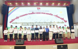 Ngày hội Thanh thiếu nhi vui khỏe- Tổng kết hè phường Hà Đông