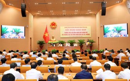Thường trực HĐND xã Nam Phù dự hội nghị giao ban trực tuyến với Thường trực HĐND TP Hà Nội