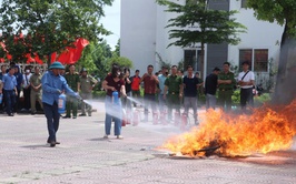 Xã Phù Đổng: Tập huấn phòng cháy chữa cháy cho trên 150 người