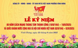 ĐẢNG ỦY – HĐND – UBND – UBMTTQ PHƯỜNG VĨNH HƯNG TỔ CHỨC LỄ KỶ NIỆM 80 NĂM CÁCH MẠNG THÁNG TÁM THÀNH CÔNG (19/8/1945 – 19/8/2025) VÀ QUỐC KHÁNH NƯỚC CỘNG HÒA XÃ HỘI CHỦ NGHĨA VIỆT NAM (02/9/1945– 02/9/2025)