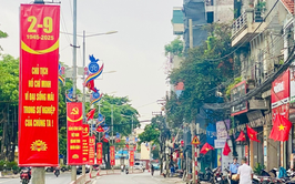 Xã Thường Tín trang hoàng rực rỡ cờ hoa chào mừng kỷ niệm 80 năm Cách mạng Tháng Tám và Quốc khánh Cộng hòa xã hội chủ nghĩa Việt Nam