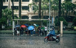Hà Nội ngày 25/8 có mưa vừa, mưa to