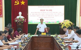 Ban Thường vụ Đảng uỷ xã làm việc với các nhà trường triển khai công tác chuẩn bị năm học mới và một số nhiệm vụ trọng tâm trong thời gian tới