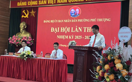 Đại hội Đảng bộ UBND Phường Phú Thượng nhiệm kỳ 2025 -2030 thành công tốt đẹp.