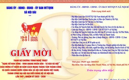 THÔNG BÁO MỜI THAM DỰ CHƯƠNG TRÌNH NGHỆ THUẬT 
