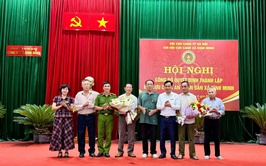 THÀNH LẬP CHI HỘI CỰU CÔNG AN NHÂN DÂN XÃ BÌNH MINH