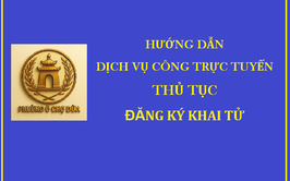 Thủ tục Đăng ký khai tử