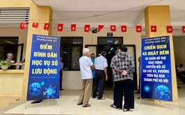 Sơn Tây thành lập 3Tổ Bình dân học vụ số lưu động trên địa bàn phường