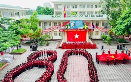 Vĩnh Hưng rực rỡ sắc cờ, tưng bừng chào mừng Quốc khánh 2/9