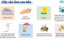 VỆ SINH MÔI TRƯỜNG PHÒNG CHỐNG DỊCH BỆNH SAU MƯA BÃO TRÊN ĐỊA BÀN XÃ NGỌC HỒI