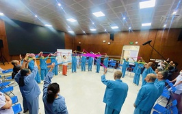 Bệnh viện Tâm thần Hà Nội triển khai trị liệu Múa/Chuyển động cho bệnh nhân cao tuổi
