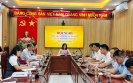 THƯỜNG TRỰC ĐẢNG ỦY XÃ TRUNG GIÃ LÀM VIỆC VỚI MTTQ VÀ CÁC TỔ CHỨC CHÍNH TRỊ - XÃ HỘI VỀ CÔNG TÁC CHUẨN BỊ ĐẠI HỘI NHIỆM KỲ 2025-2030 