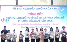 Phường Cửa Nam tạo môi trường lành mạnh cho thiếu nhi phát triển toàn diện