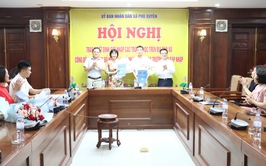 Hội nghị công bố và trao quyết định sáp nhập các nhà trường và bổ nhiệm lãnh đạo quản lý