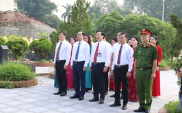 Đảng ủy – HĐND – UBND - Ủy ban MTTQ xã Phú Nghĩa tổ chức Lễ dâng hương tưởng niệm các Anh hùng Liệt sĩ nhân dịp Kỷ niệm 80 năm ngày Quốc khánh Nước cộng hòa xã hội chủ nghĩa Việt Nam