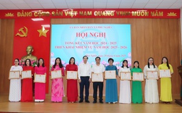 Xã Phú Nghĩa: Tổng kết năm học 2024-2025, triển khai nhiệm vụ năm học 2025-2026