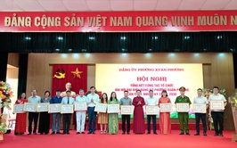 Đảng uỷ phường Xuân Phương tổ chức Hội nghị tổng kết công tác tổ chức Đại hội đại biểu Đảng bộ phường Xuân phương lần thứ I, nhiệm kỳ 2025 - 2030