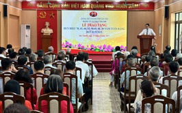 Trao tặng Huy hiệu Đảng đợt 02/9/2025 cho 57 đảng viên thuộc Đảng bộ xã Đại Thanh