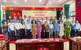 Hội nghị lấy ý kiến góp ý vào dự thảo báo cáo chính trị trình Đại hội đại biểu Đảng bộ phường Tây Mỗ lần thứ I, nhiệm kỳ 2025-2030