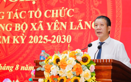XÃ YÊN LÃNG TỔ CHỨC HỘI NGHỊ TỔNG KẾT CÔNG TÁC TỔ CHỨC ĐẠI HỘI ĐẢNG BỘ LẦN THỨ I, NHIỆM KỲ 2025–2030