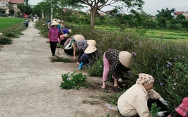 Hội Liên hiệp Phụ nữ xã Phúc Sơn đã phát động và tổ chức cho các chi hội đồng loạt ra quân tổng vệ sinh môi trường trên địa bàn