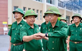 Cựu chiến binh phường Ngọc Hà sẵn sàng hoàn thành nhiệm vụ diễu binh, diễu hành