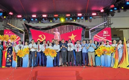 Thôn Sáp Mai, Đại Độ, Võng La, Hậu Dưỡng và trường Mầm non Võng La tổ chức chương trình văn nghệ 