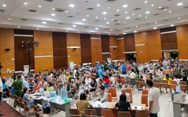 Công tác chi trả tiền quà nhân dịp kỷ niệm 80 năm Cách mạng tháng Tám và Quốc khánh 02/9 trên địa bàn phường Bạch Mai