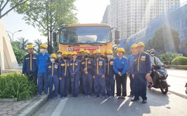 Phường Đại Mỗ ra quân đảm bảo vệ sinh môi trường, trật tự văn minh đô thị