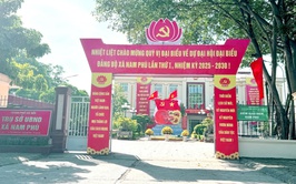 Xã Nam Phù: Cờ hoa rực rỡ, lòng người náo nức hướng về ngày hội lớn