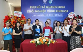 Hội LHPN xã Quang Minh ra mắt điểm hỗ trợ phụ nữ khởi nghiệp