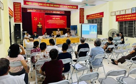 Hội nghị phổ biến, tiếp nhận ý kiến về các nội dung liên quan đến việc điều chỉnh quy hoạch, thu hồi đất, bồi thường hỗ trợ GPMB dự án” Đầu tư xây dựng nhà ở cho lực lượng vũ trang công an nhân