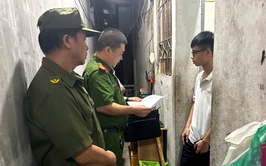 Công an phường Thanh Xuân ra quân tuyên truyền, kiểm tra, đảm bảo an ninh trật tự trên địa bàn