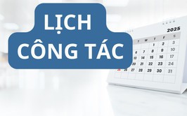 Lịch công tác của Ban Thường vụ Đảng ủy - Thường trực HĐND - Lãnh đạo UBND phường Phúc Lợi