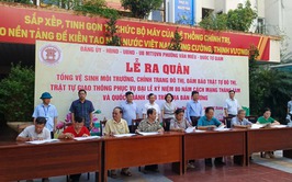 PHƯỜNG VĂN MIẾU - QUỐC TỬ GIÁM RA QUÂN TỔNG VỆ SINH MÔI TRƯỜNG