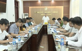 UBND xã An Khánh giao ban triển khai các nhiệm vụ trọng tâm tháng 8 năm 2025