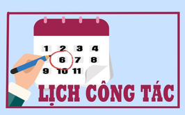 LỊCH CÔNG TÁC TUẦN CỦA LÃNH ĐẠO TRUNG TÂM
(Từ ngày 04/08/2025 đến ngày 08/08/2025)