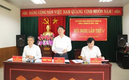 Hội nghị Ban Chấp hành Đảng bộ xã Thuận An lần thứ V