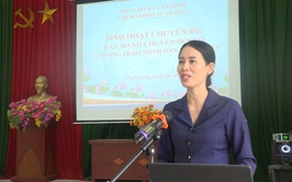 Sinh hoạt Chuyên đề đẩy mạnh chuyển đổi số và phong trào “Bình dân học vụ số” tại thôn Tử Dương