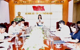 Họp thống nhất Phương án cưỡng chế thu hồi đất phục vụ Dự án “Xây dựng mới Trường Mầm non thôn Thái Bình