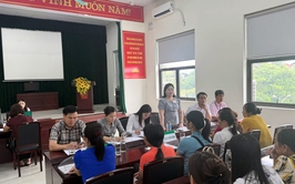 Phòng giao dịch Ngân hàng Chính sách xã hội Hà Đông tổ chức phiên giao dịch tại Điểm giao dịch Phú Lương (TP Hà Nội)