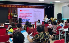 TRẠM Y TẾ PHƯỜNG BA ĐÌNH TẬP HUẤN CÔNG TÁC DÂN SỐ CHO GẦN 100 CỘNG TÁC VIÊN