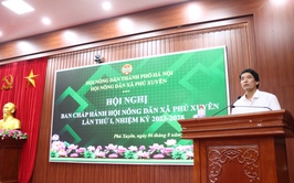 Hội nghị lần thứ nhất Ban chấp hành Hội nông dân xã Phú Xuyên