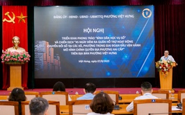 Phường Việt Hưng triển khai Chiến dịch “45 ngày đêm ra quân hỗ trợ hoạt động chuyển đổi số”