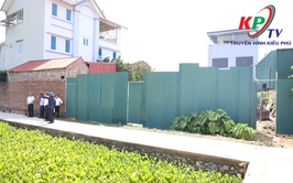 Đoàn công tác UBND xã Kiều Phú kiểm tra công tác quản lý đất đai, trật tự xây dựng trên địa bàn