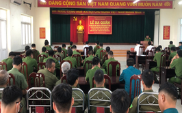 Công an xã Liên Minh: Ra quân Cao điểm tấn công, trấn áp tội phạm