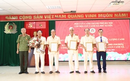 Lễ Công bố Quyết định thành lập chi Hội Cựu Công an nhân dân xã Phú Xuyên